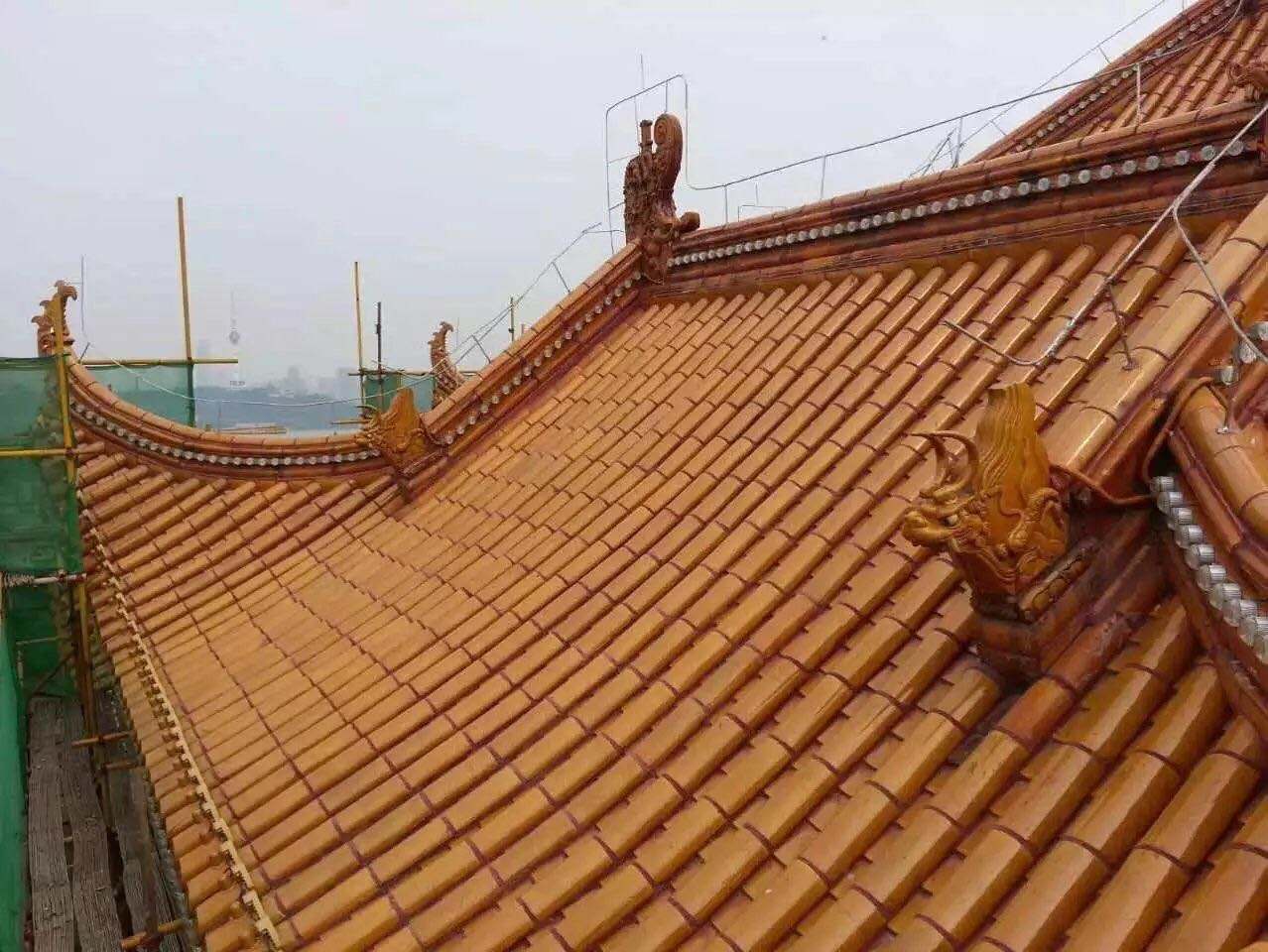 仿古瓦案例